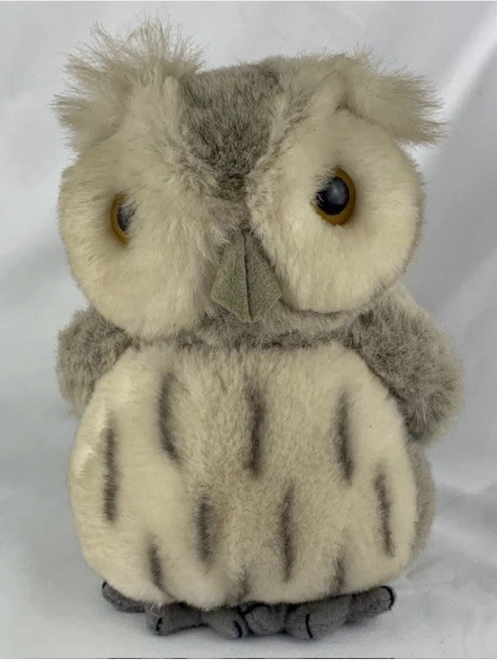Dakin Vintage Plush Owl 1986